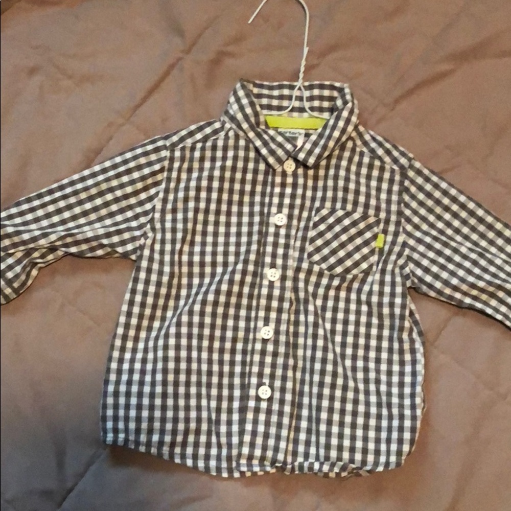 Carter’a Plaid Buttondown Shirt